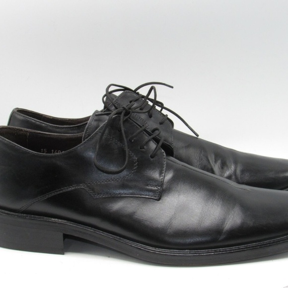 Johnston & Murphy Size 10 M Black Oxfords C3A A50 main image 6